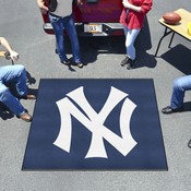 New York Yankees Tailgater Rug - 5ft. x 6ft. - Retro Collection, 37282