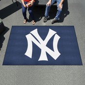 New York Yankees Ulti-Mat Rug - 5ft. x 8ft. - Retro Collection, 37283