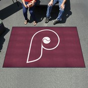 Philadelphia Phillies Ulti-Mat Rug - 5ft. x 8ft. - Retro Collection, 37307