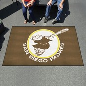 San Diego Padres Ulti-Mat Rug - 5ft. x 8ft. - Retro Collection, 37319