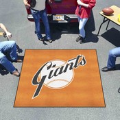 New York Giants Tailgater Rug - 5ft. x 6ft. - Retro Collection, 37324