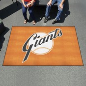 New York Giants Ulti-Mat Rug - 5ft. x 8ft. - Retro Collection, 37325