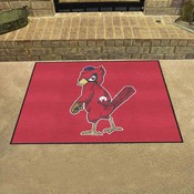 St. Louis Cardinals All-Star Rug - 34 in. x 42.5 in. - Retro Collection, 37341