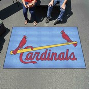 St. Louis Cardinals All-Star Rug - 34 in. x 42.5 in. - Retro Collection, 37349