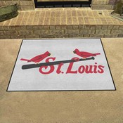 St. Louis Cardinals All-Star Rug - 34 in. x 42.5 in. - Retro Collection, 37353