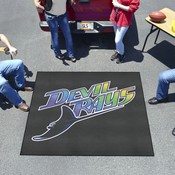 Tampa Bay Devil Rays Tailgater Rug - 5ft. x 6ft. - Retro Collection, 37360