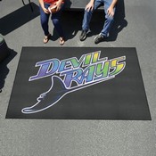 Tampa Bay Devil Rays Ulti-Mat Rug - 5ft. x 8ft. - Retro Collection, 37361