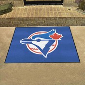 Toronto Blue Jays All-Star Rug - 34 in. x 42.5 in. - Retro Collection, AGS-37377