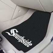 Chicago White Sox Front Carpet Car Mat Set Southside City Connect - 2 Pieces, 37431