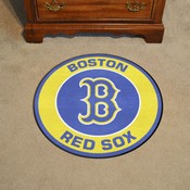 Boston Red Sox Roundel Rug - 27in. Diameter, 37490
