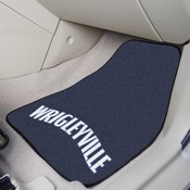 Chicago Cubs Front Carpet Car Mat Set - 2 Pieces, 37501