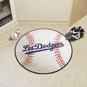 Los Angeles Dodgers Baseball Rug - 27in. Diameter, 37523