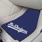 Los Angeles Dodgers Front Carpet Car Mat Set - 2 Pieces, 37524