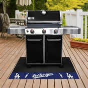 Los Angeles Dodgers Vinyl Grill Mat - 26in. x 42in., 37525