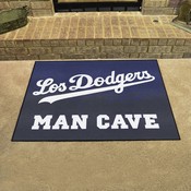 Los Angeles Dodgers Man Cave All-Star Rug - 34 in. x 42.5 in., 37527
