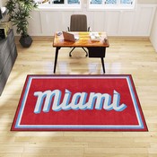 Miami Marlins Plush Area Rug, AGS-37540