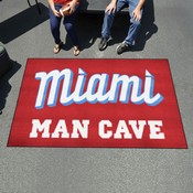 Miami Marlins Man Cave Ulti-Mat Rug - 5ft. x 8ft., 37553