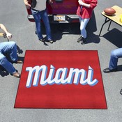 Miami Marlins Tailgater Rug - 5ft. x 6ft., 37561