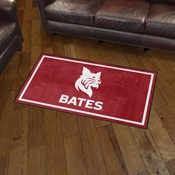 Bates College Bobcats Plush Area Rug, AGS-37597
