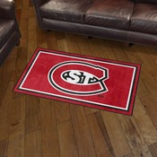 St. Cloud State Huskies Plush Area Rug, AGS-37621