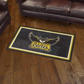 Kennesaw State Owls Plush Area Rug, AGS-37709