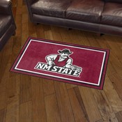 New Mexico State Lobos Plush Area Rug, AGS-37737