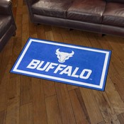 Buffalo Bulls Plush Area Rug, AGS-37778