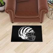 Cincinnati Bengals Starter Mat Accent Rug - 19in. x 30in. - Bengals Alternate Helmet Logo, 38073