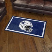Dallas Cowboys Plush Area Rug - Cowboys Alternate Helmet Logo, AGS-38076