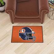 Denver Broncos Starter Mat Accent Rug - 19in. x 30in. - Broncos Alternate Helmet Logo, 38089