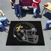 New Orleans Saints Tailgater Rug - 5ft. x 6ft. - Retro Collection, 38102