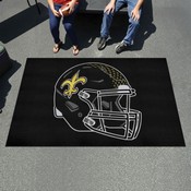 New Orleans Saints Ulti-Mat Rug - 5ft. x 8ft. - Retro Collection, 38103