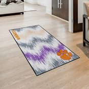 Clemson Tigers 4ft. x 6ft. Plush Area Rug - Tiger Paw Primary Logo, 38140