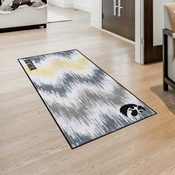 Iowa Hawkeyes 3ft. x 5ft. Plush Area Rug - Tigerhawk Head Primary Logo, 38159