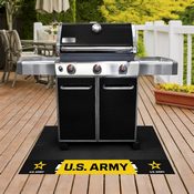 U.S. Army Vinyl Grill Mat - 26in. x 42in. - U.S Army Official Logo, 38219