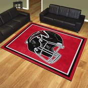 Atlanta Falcons Plush Area Rug - Red, AGS-38228