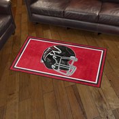 Atlanta Falcons Plush Area Rug - Red, AGS-38228