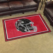 Atlanta Falcons Plush Area Rug - Red, AGS-38228