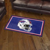 Buffalo Bills Plush Area Rug - Bills Helmet Logo, AGS-38234