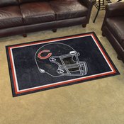 Chicago Bears Plush Area Rug - Navy, AGS-38242