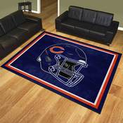 Chicago Bears Plush Area Rug - Navy, AGS-38242