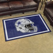 Dallas Cowboys Plush Area Rug - Cowboys Helmet Logo, AGS-38254