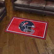 Houston Texans Plush Area Rug - Texans Helmet Logo, AGS-38270