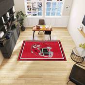 Kansas City Chiefs Plush Area Rug, AGS-38282