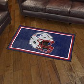 New England Patriots Plush Area Rug - Navy, AGS-38306