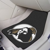 UNC Pembroke Braves Front Carpet Car Mat Set - 2 Pieces, 38368