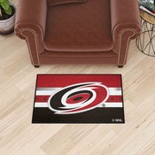 Carolina Hurricanes Starter Mat Accent Rug - 19in. x 30in., 38441