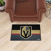 Vegas Golden Knights Starter Mat Accent Rug - 19in. x 30in., 38443