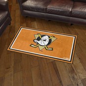 Anaheim Ducks Plush Area Rug, AGS-38489