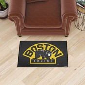 Boston Bruins Starter Mat Accent Rug - 19in. x 30in., 38509